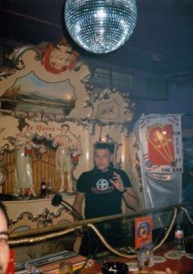 DJ Edgarito during his first gig