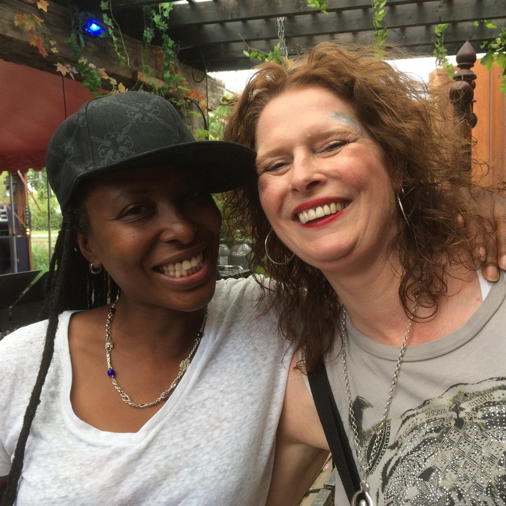 Natarcia and Marceline Thuishaven July 2017